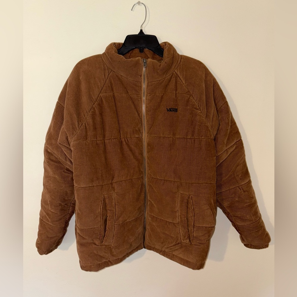 Vans Ashburn Corduroy Puffer Jacket Size Women’s Small